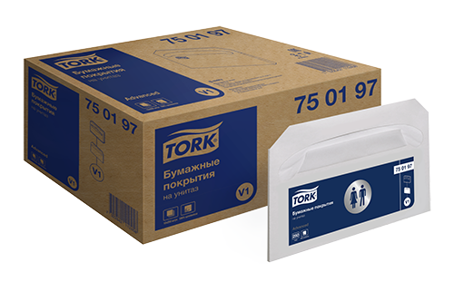 Новинка от TORK — бумажное покрытие на унитаз